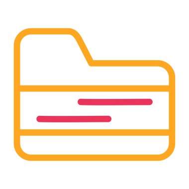 Kredi kartı simgesi, vektör illüstrasyonu