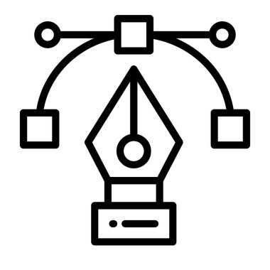 ağ bağlantı simgesi. beyaz arkaplanda izole edilmiş web tasarımı için ağ bağlantı vektörü simgesi