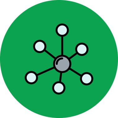 düz biçimli bağlantı ağ bağlantı simgesi