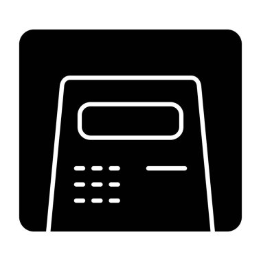 telefon simgesi vektör illüstrasyonu