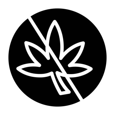 esrar vektörü glyph düz simgesi