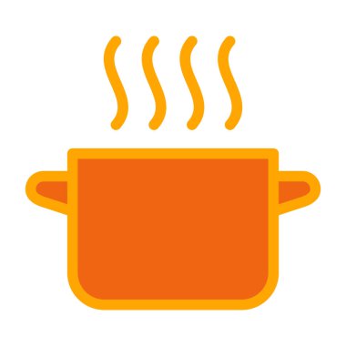 Çorba. Web simgesi basit illüstrasyon