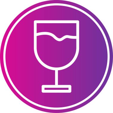 vektör içeceği simgesi, vektör illüstrasyonu