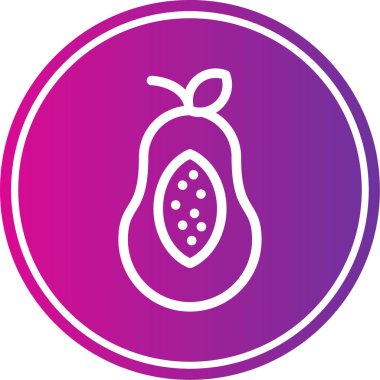 Gıda simgesinin vektör illüstrasyonu