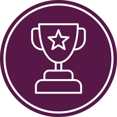 Ödül. Web simgesi basit tasarım