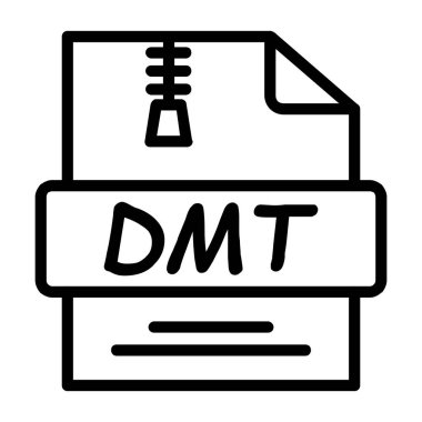 dosya biçimi simgesi, vektör illüstrasyonu