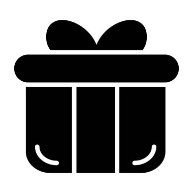 kutu vektör düz simgesi