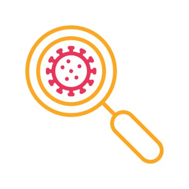 Büyüteçle Coronavirus covid 19