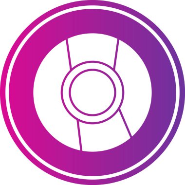 Modern bir simgenin vektör illüstrasyonu