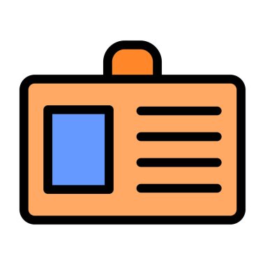 çanta rengi simgesi, vektör vektörü