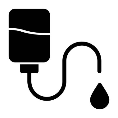 Su pompası ikon vektör illüstrasyonu