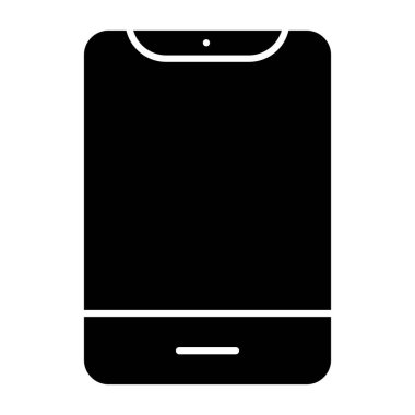 Akıllı telefon aygıtı simge vektör illüstrasyon grafik tasarımı izole