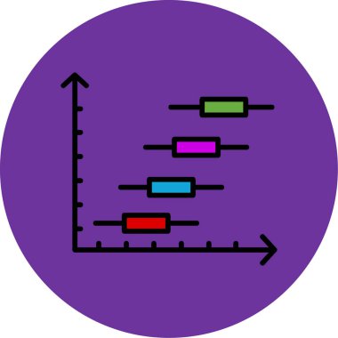 Çizelge. Web simgesi basit illüstrasyon