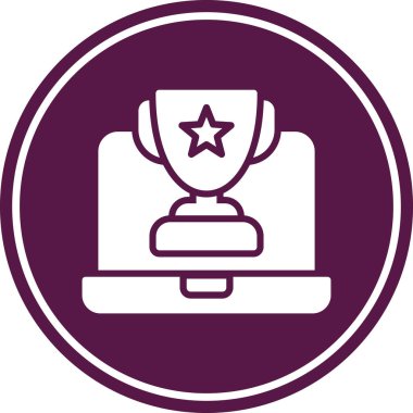 Ödül. Web basit illüstrasyonu