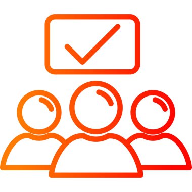 insanlar simge illüstrasyon vektörü