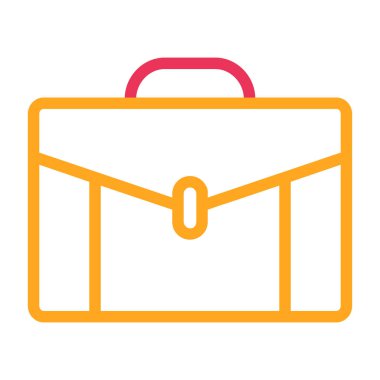 evrak çantası ikonu vektör illüstrasyonu