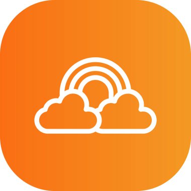 vektör Bulut simgesi illüstrasyonu