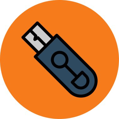 Test tübü simgesi, vektör illüstrasyonu