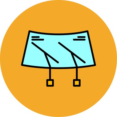 Alışveriş. Web simgesi basit illüstrasyon