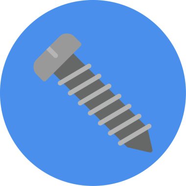 Gördüm. Web simgesi basit illüstrasyon