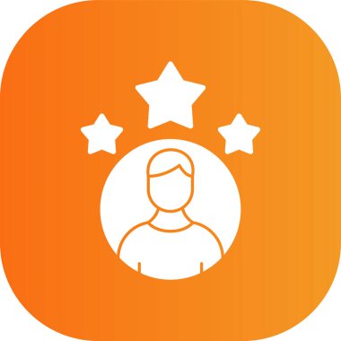 yıldız simgesi vektör illüstrasyonu