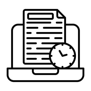 kağıt belge simgesi, özet biçimi