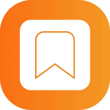 Beyaz çerçeveli bir kağıdın vektör çizimi