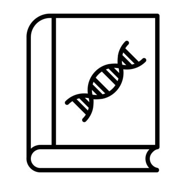 DNA kitabı simgesi, özet biçimi