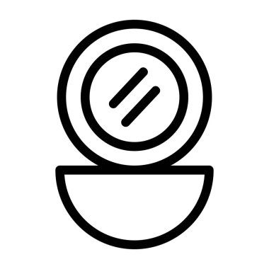 kahve çekirdeği ikonu vektör illüstrasyonu