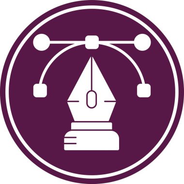 Bir pusulanın vektör illüstrasyonu