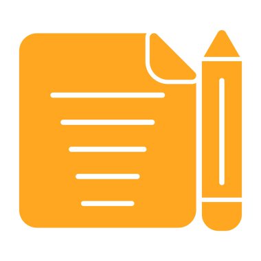 Web ve mobil uygulaması tasarım, belge logo kavramı için beyaz arka plan üzerinde izole belge simge vektör