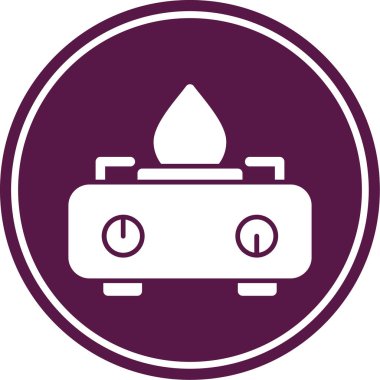 elektrik güç dolgu vektör simgesi