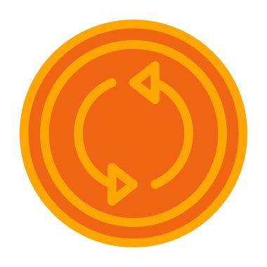 Modern bir simgenin vektör illüstrasyonu