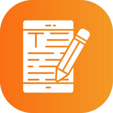 belge simgesi, vektör çizimi