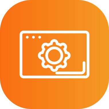 Simge vektör illüstrasyonu ayarlanıyor