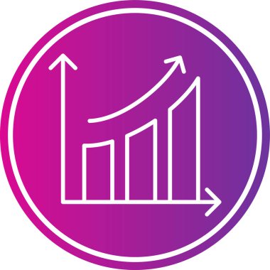 Modern bir simgenin vektör illüstrasyonu