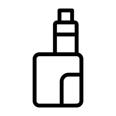 şişe vektör ince çizgi simgesi