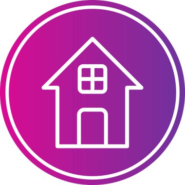 ev simgesi vektör illüstrasyonu