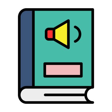 kitap vektörü simgesi modern basit vektör illüstrasyonu