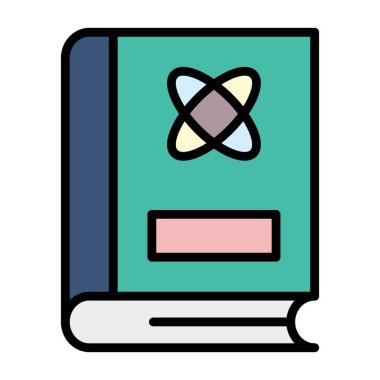 kitap simgesi vektör illüstrasyonu