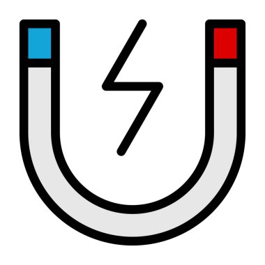 magnet icon, vector illustration