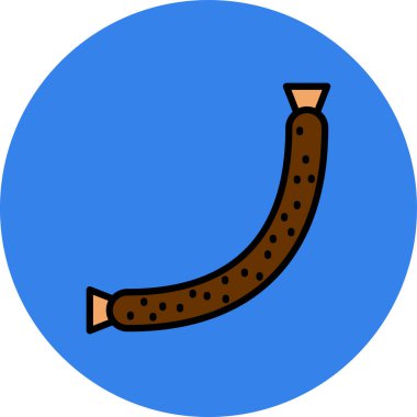 Çizgi film simgesinin vektör çizimi