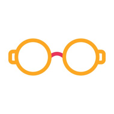 gözlük ikonu vektör illüstrasyon tasarımı