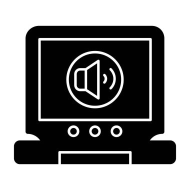 bilgisayar simgesi vektör illüstrasyonu