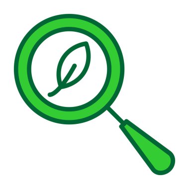 Yeşil yapraklı büyüteç