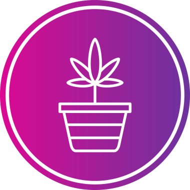 Esrar. Basit simge basit vektör illüstrasyonu