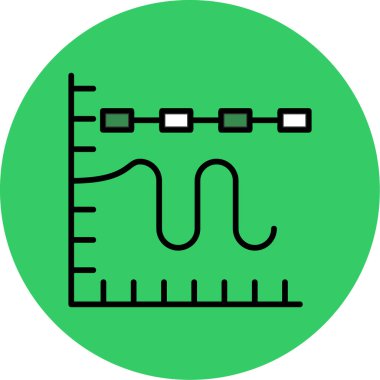 eşitleyici simgesi, vektör illüstrasyonu