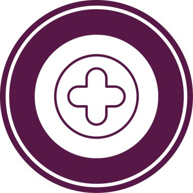 Bir çapraz simgenin vektör illüstrasyonu