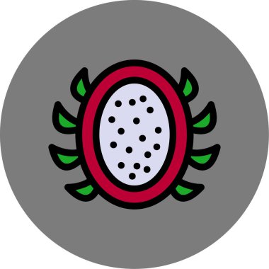 Gıda simgesinin vektör illüstrasyonu