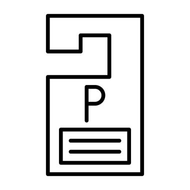 Dosya simgesinin vektör illüstrasyonu